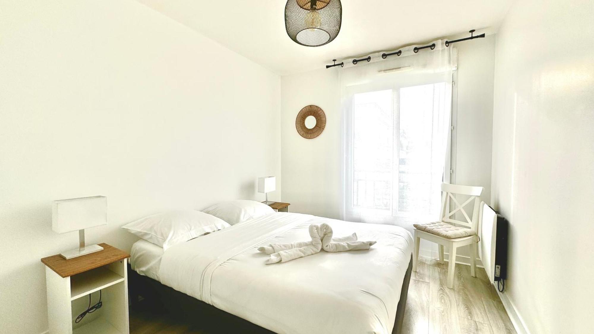 Appartement Central 6 Personnes A 10 Minutes De Disneyland Montévrain Exteriör bild