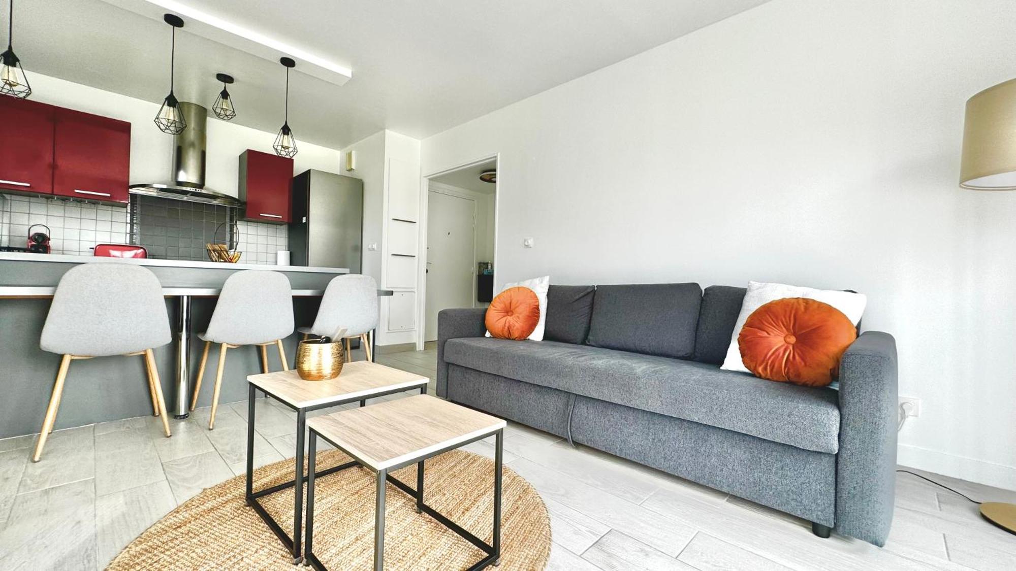 Appartement Central 6 Personnes A 10 Minutes De Disneyland Montévrain Exteriör bild